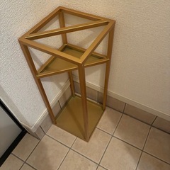 傘立て　ゴールドの画像