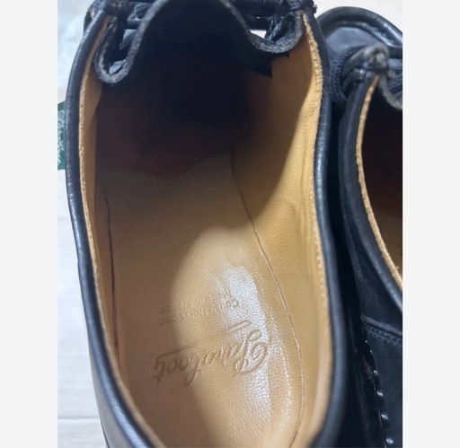 Parabootパラブーツミカエル 24.5cm 黒 レザー