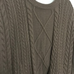 ニット　ベストの画像