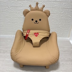 【清掃済み✨】ピープル テディハグ ママスイング＋ ブラウン リクライニング機能あり！ ベビーチェアの画像