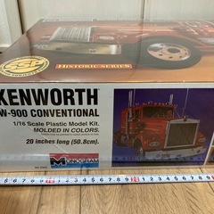 1/16 ケンワース W-900 CONVENTIONAL モノグラム プラモデル 模型 ビッグスケール トレーラー アメリカ 未開封 スケールモデルの画像