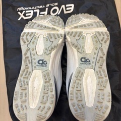 axel golfレディースゴルフシューズ24.5cmの画像