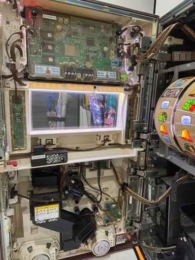 初代 パチスロ ラブ嬢 コイン不要機付き 実機 パチスロ 家庭用電源 オリンピア