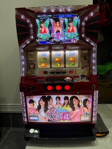 初代 パチスロ ラブ嬢 不要機付き 実機 パチスロ 家庭用電源 オリンピア