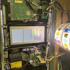 マクロスフロンティア2 コイン不要機付き 実機 パチスロ 家庭用電源 三共の画像