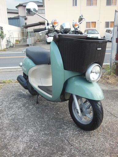 YAMAHA　VINOモルフェ 4ストFI バケット付 セル始動 低燃費  OIL交換他 納車整備点検済み すぐ乗り出せます 買い物他便利車輛 直接引き渡し　配送手配可