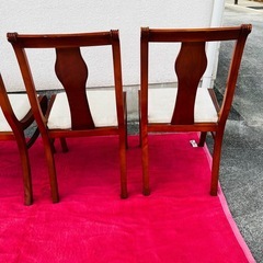 高級家具　
サーベルレッグ　象嵌細工　サロンチェアの画像