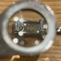 プラチナ platina pt850 喜平　50g 60センチ6面wの画像