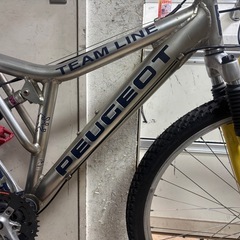 PEUGEOT TEAM LINE プジョー　フルサスマウンテンバイクの画像