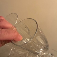 シャンパングラス３つ差し上げます。の画像