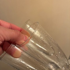 シャンパングラス３つ差し上げます。の画像