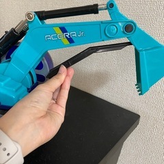 砂遊び用ショベルカー　ジャンク　手動　使用回数少なめの画像