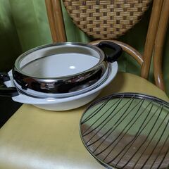 天ぷら鍋の画像
