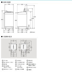 洗濯機の画像
