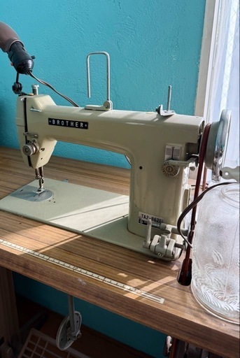 ブラザー職業用ビンテージミシン　古道具