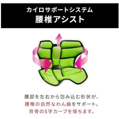 姿勢矯正スタイルビー座椅子の画像