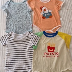 ベビー肌着 半袖ボディスーツの画像