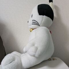 【23日まで！無料譲渡】にゃんまげ　巨大・BIGぬいぐるみ　伊達時代村　ニャンまげの画像