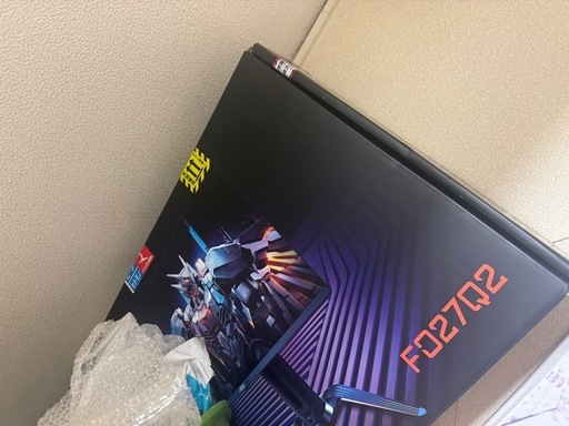 FO27Q2 量子ドット有機EL27インチモニター！QD-OLED！とても綺麗です。