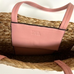 【同時購入で割引】ZARA ミニジュートバッグの画像