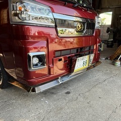ハイゼットジャンボ角パイプバンパーの画像