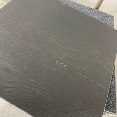 【70枚】タイルカーペット　50×50cm  タイルマット グレー　中古の画像