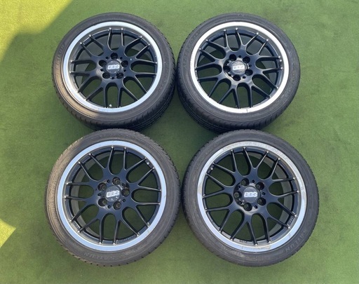 ホイールBBS RX RX239 GERMANY 18x8J+40/PCD:114.3  タイヤ225/45R18 FINALIST