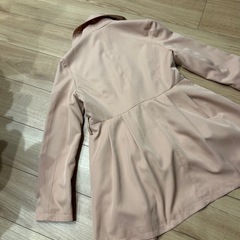美品✨薄手トレンチコート 9AR スプリングコート 春秋 ピンクベージュの画像