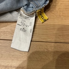 👖✨ しまむら CLOSSHI（クロッシー） 美脚デニムパンツ ライトブルーの画像