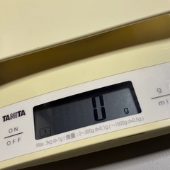 ●タニタ　デジタルクッキングスケール●の画像