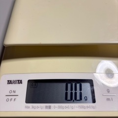 ●タニタ　デジタルクッキングスケール●の画像