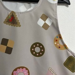 【未使用】【学研】「まるさんかくしかく　たべものエプロン」の画像
