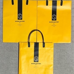 SAISON FACTORY セゾンファクトリー 紙袋 紙ぶくろ 紙バック ショップバックの画像