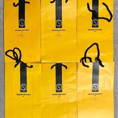 SAISON FACTORY セゾンファクトリー 紙袋 紙ぶくろ 紙バック ショップバックの画像