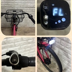 🌸限定カラー🌸美品🌸送料無料🌸室内保管🌸ブリヂストン🌈 ステップクルーズ電動自転車 🌸完成車配送18の画像