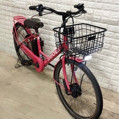 🌸限定カラー🌸美品🌸送料無料🌸室内保管🌸ブリヂストン🌈 ステップクルーズ電動自転車 🌸完成車配送18の画像