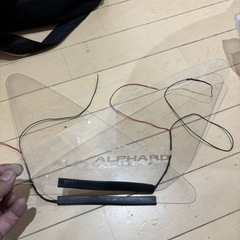 10アルファード テーブル リフレクターセットの画像