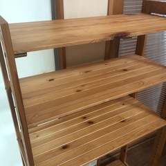 【取引き中】木の棚　ラック の画像
