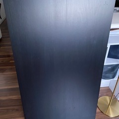 新品未使用】木目調大型木材970mm 570mm DIYなど4品➕黒木材1品1170mm  670mmの画像