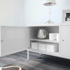 【引取り限定】IKEA PS キャビネット　ホワイトの画像