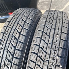 145/80R13 スタッドレスタイヤ 4本 YOKOHAMA  バリ山 8分山 アルト スペーシア ミラ モコ ワゴンR ムーブ タントなど の画像