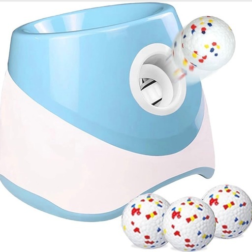 新品 ボールランチャー 犬用おもちゃ 自動ボール投げ ボール3個付き 投球機