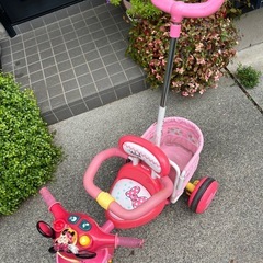 ミニー　三輪車の画像