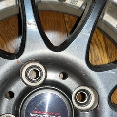 スタッドレスタイヤ、ホイールセット　１５５.65.R14の画像