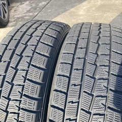 185/65R14 スタッドレスタイヤ 4本 DUNLOP WINTER MAXX バリ山 の画像