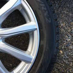 185/55R16　ブリヂストン　ブリザックＶＲＸ２　冬用スタッドレスタイヤセット4本　ﾎｲｰﾙ綺麗です。　コンパクトカーのインチアップにどうぞ。の画像