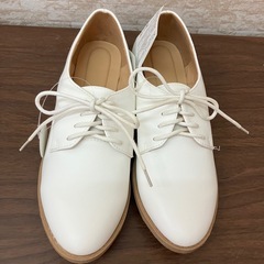 2Wayオックスフォードシューズ　アイボリー　Mサイズの画像