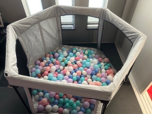 日本育児　折りたたみベビーサークル