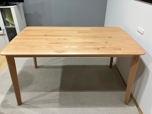 【美品】ニトリ　ダイニングテーブル　ナチュラル