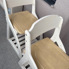 学習机用の椅子2つセットの画像